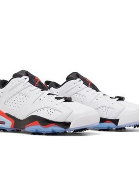 2023
Air Jordan 6 Retro Low Golf 'White Infrared Size 9